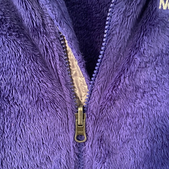 *THE NORTH FACE* RARE Indigo Fuzzy Coat - Picture 3 of 7